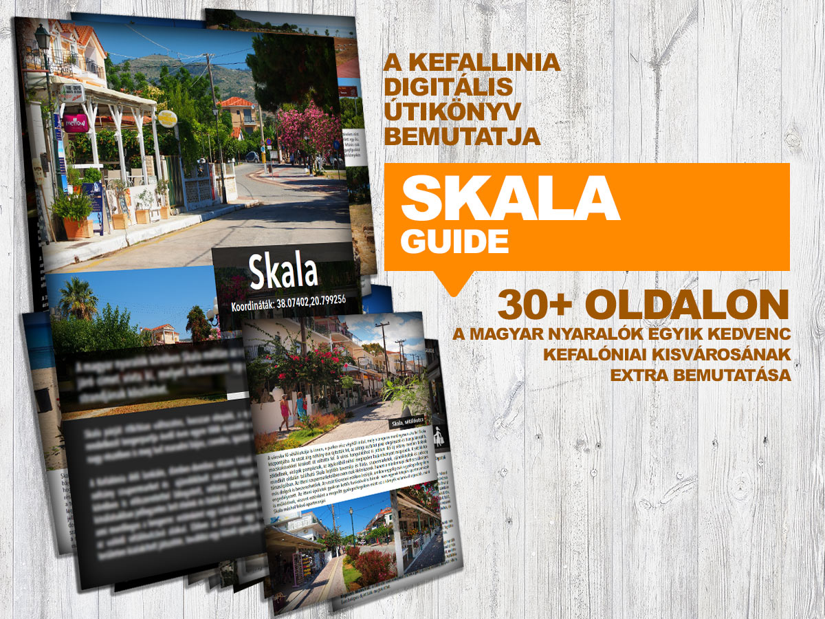 Kefalonia digitális útikönyv - Skala Guide