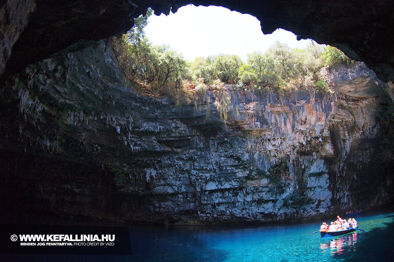 Melissani barlang, Kefalonia sziget
